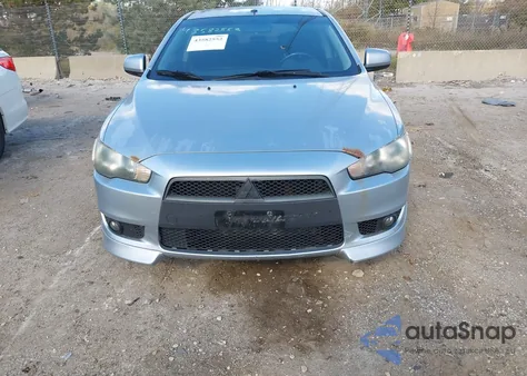 2010 Mitsubishi Lancer Sportback Gts from USA, damaged, VIN JA32X8HW2AU023672